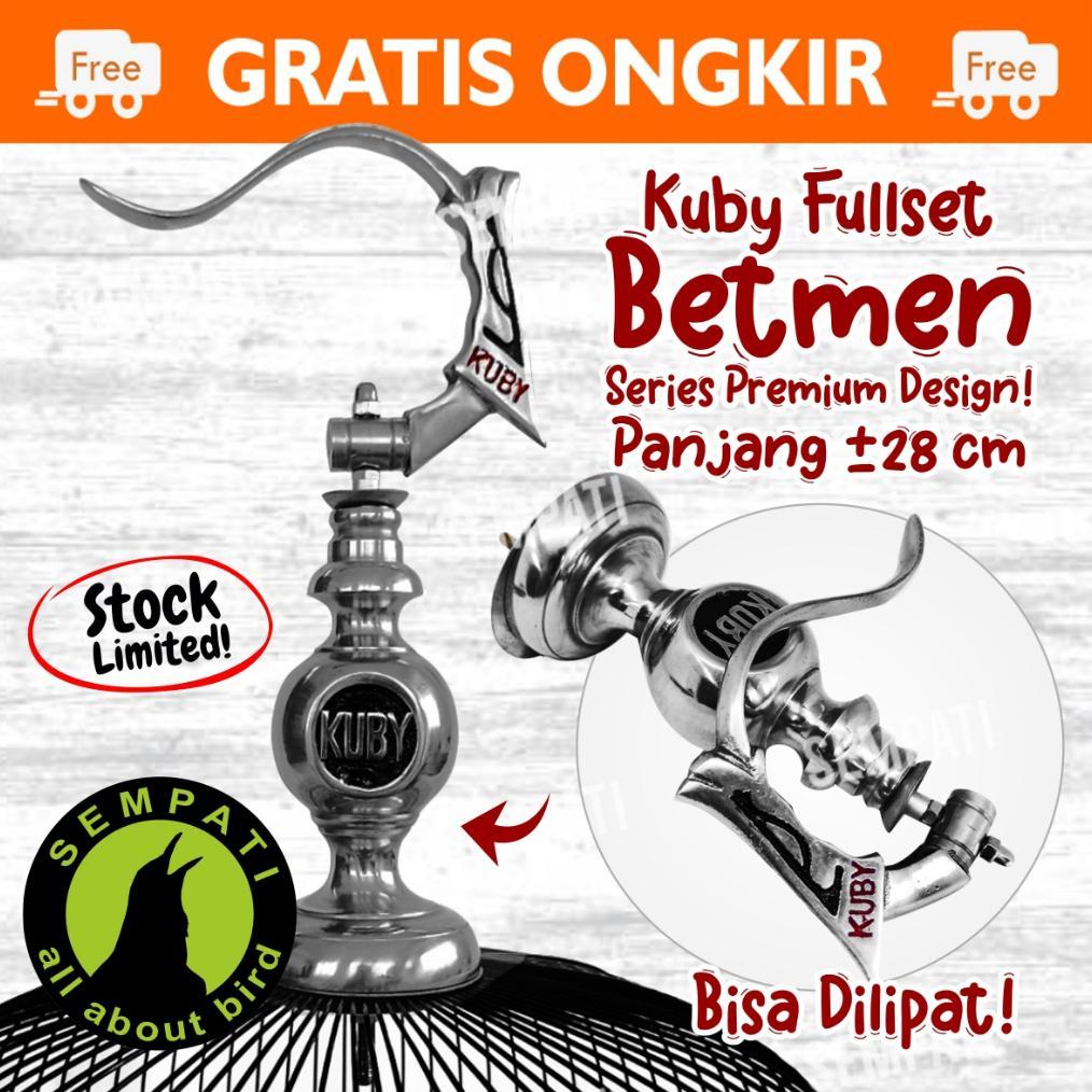 Readyy Stok SEMPATI Gantungan Sangkar Lovebird Lipat Kuby Motif Batman Fullset Pion Gantungan Kandan