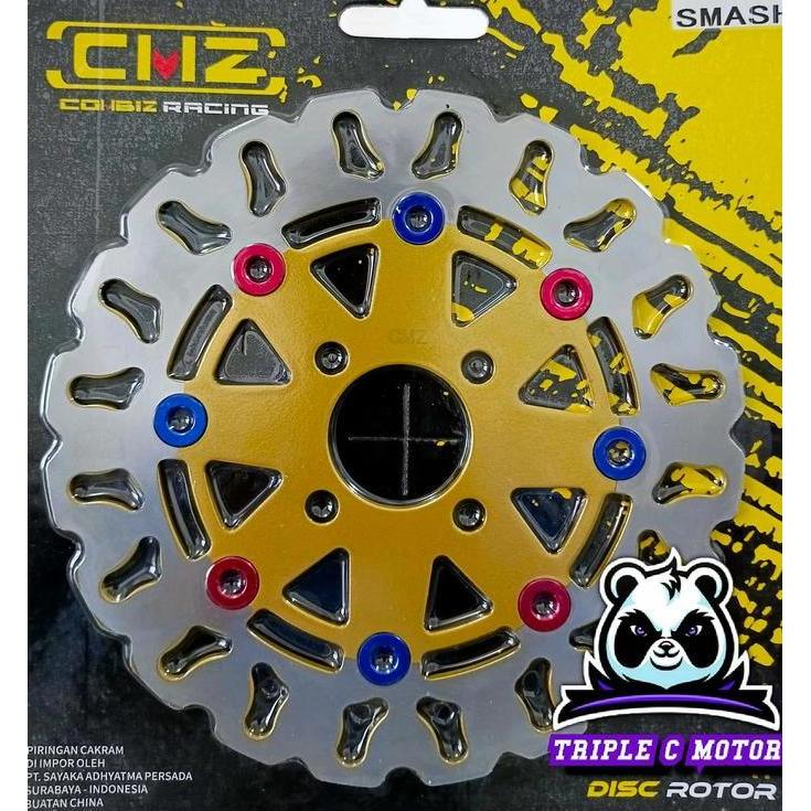 Promo piringan cakram SMASH TITAN ARASHI 125 SHOGUN 125 disc brake STANDART VARIASI 220mm CMZ RACING