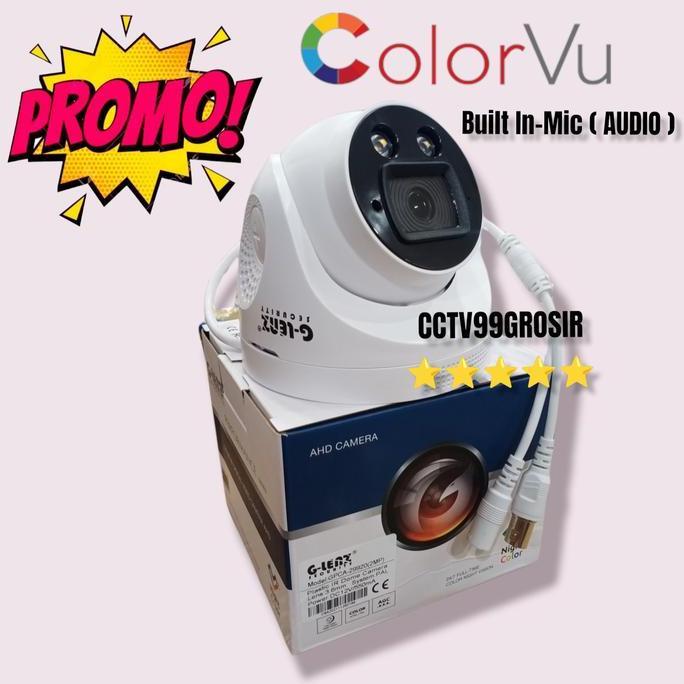 BEBAS ONGKIR - Kamera Cctv Indoor Glenz Full Color 2Mp Built In - Mic ( AUDIO )