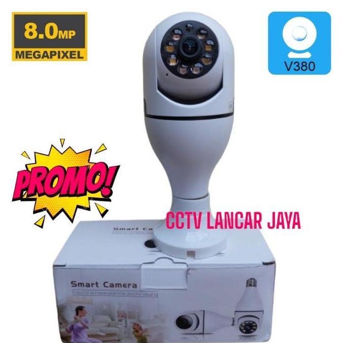 IP CAMERA CCTV 8MP V380 / V380Pro speed dome PTZ lampu mini