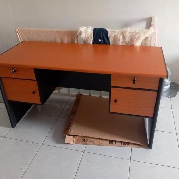 Meja Kantor 1biro meja kantor meja tulis 140 cm meja kerja besar