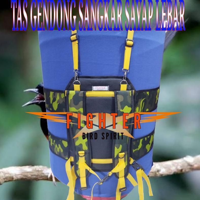 Readyy Stok!! Tas sangkar murai sangkar kotak sangkar lovebird sayap lebar tali tebal full aksesoris