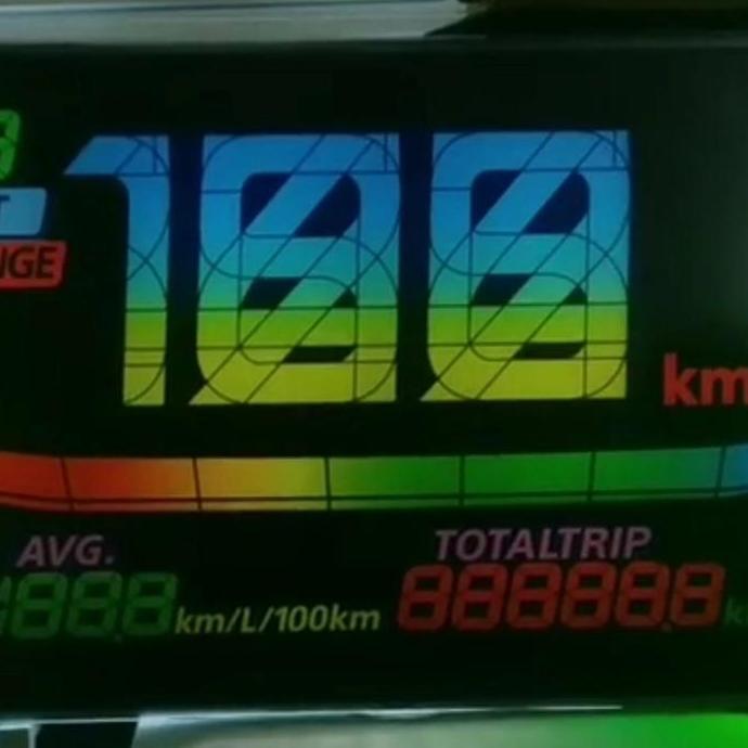 Sticker Custom Lcd speedometer honda pcx 160
