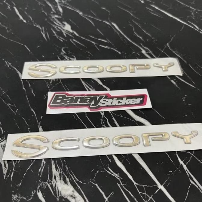 EMBLEM SCOOPY 2018 2019 ORIGINAL