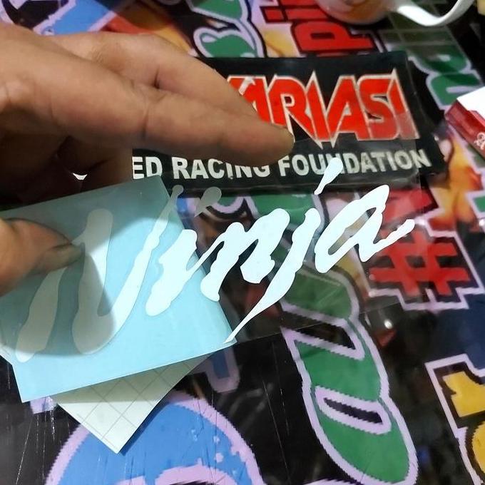 Sticker cutting Emblem KAWASAKI NINJA 250 ER6N RR ZX6R SUPER KIPS
