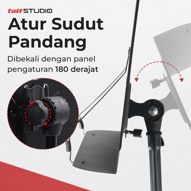 Ready Stand Buku Musik Stand Teks Buku Lagu Partitur Standbook