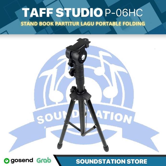 Ready P-06HC Stand Partitur Musik Portable Folding Music Sheet Orchestra P-06HC - Stand Book P06HC S