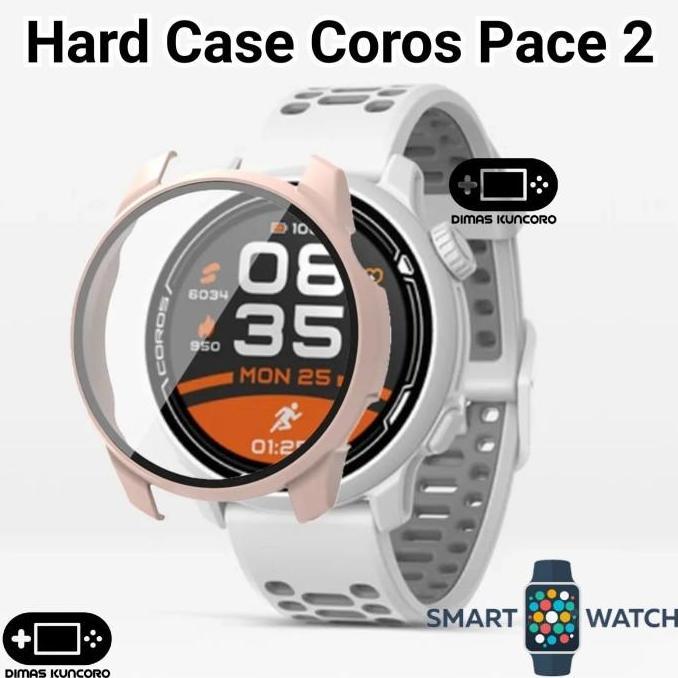 Hard Case Coros Pace 2 cover casing tempered glass anti gores antigores mika shell coros pace 2