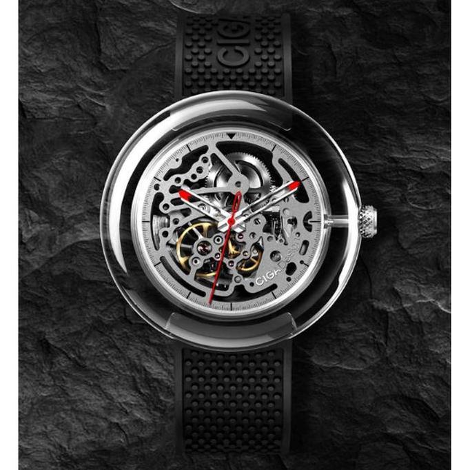 Ciga Design T Serie 360 Degree Transparent Mechanical Watch Jam Ciga T Jam Tangan Unisex Fashioin Wa