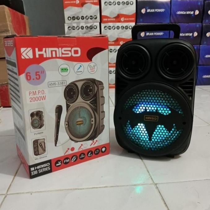Speaker Bluetooth Portable 6,5 inchi Kimiso 3391 / Series Batman