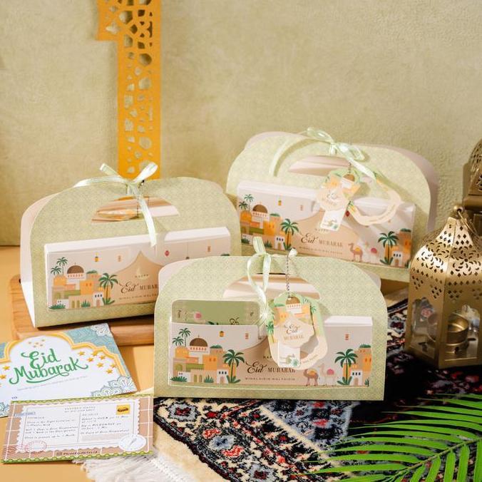 NEW MINI RAMADAN HAMPERS LEBARAN - BANANA BREAD BANANA CAKE BOLU PISANG BY BREAD & BITES DESSERT SNA