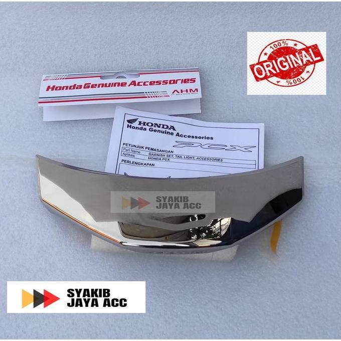 Garnish Tailight Honda Pcx 150 2020 Original Ahm