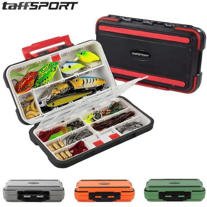 TaffSPORT Kotak Plastik Besar Tempat Alat Perkakas Kail Pancing Tackle Box Waterproof - DY029