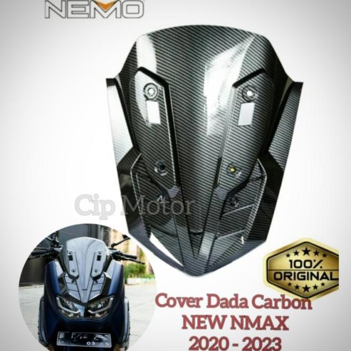 Cover Dada Depan Nmax New 2020 Carbon / Dasi Carbon New Nmax 2020