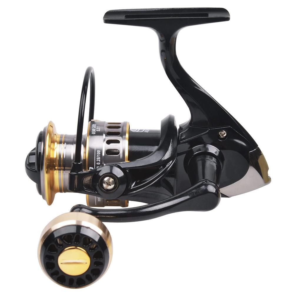 Promo Terbaru Shimano He Reel Pancing Tarikan Reel Spinning Gear 5.2: 1 Gagang Spul Logam 13Bb Rill 