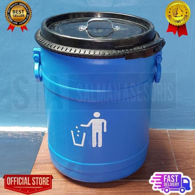 CASHBACK - Drum Tong Tempat Sampah Plastik 30 Liter
