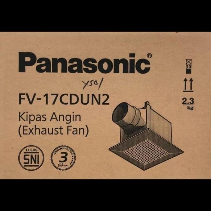 Exhaust Fan Cerobong FV-17CDUN Panasonic Exhaust Fan Sirocco 17CDUN