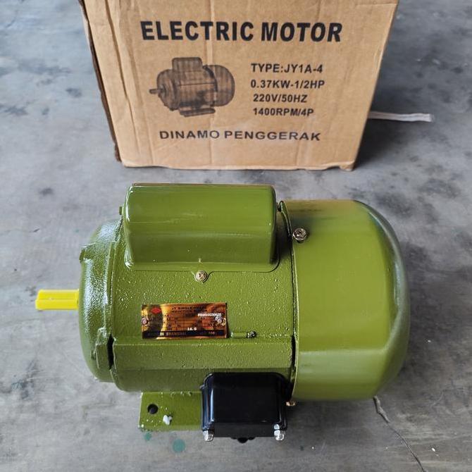 Elektro Motor Dinamo Penggerak 1/2 0.5 HP PK SEM