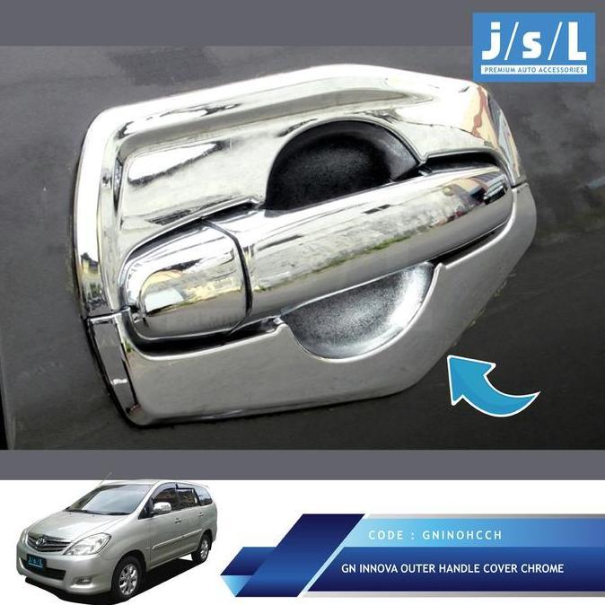 NEW - Kijang Innova Outer Handle Cover Chrome/Aksesoris Kijang Innova