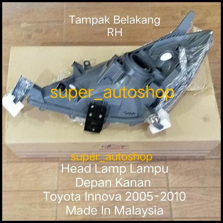 TERLARIS LAMPU HEAD LAMP DEPAN INNOVA '2005-2010 