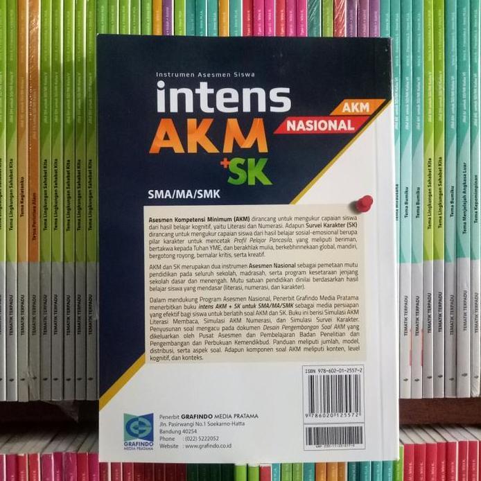 BUKU SOAL INTENS AKM NASIONAL + SURVEI KARAKTER SMA/MA/SMK 2021