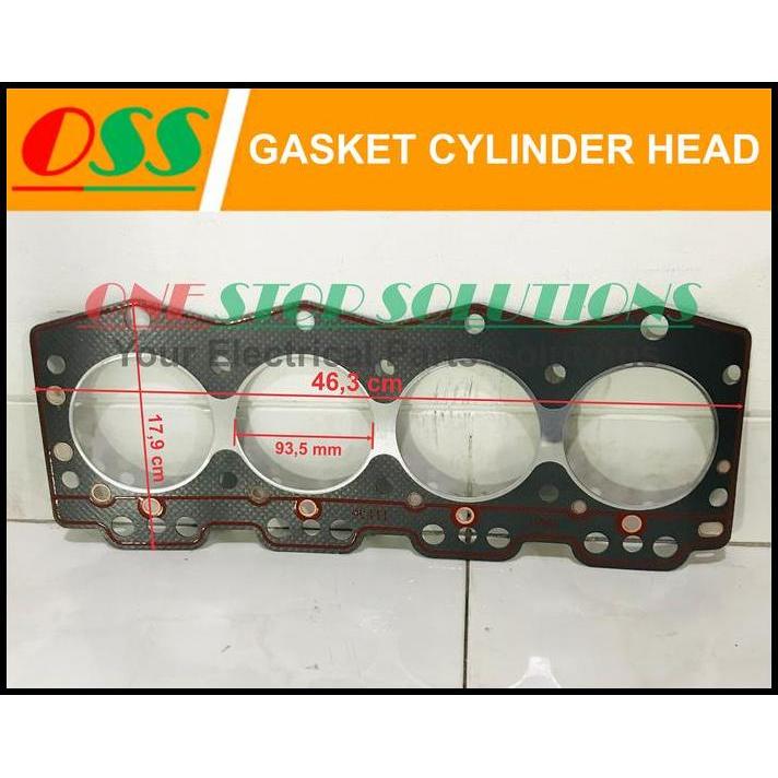 TERLARIS GASKET CYLINDER HEAD ENGINE FAWDE 4DW81023D 4DW81-23D 4DW81 23D 17 KW 22 KVA 