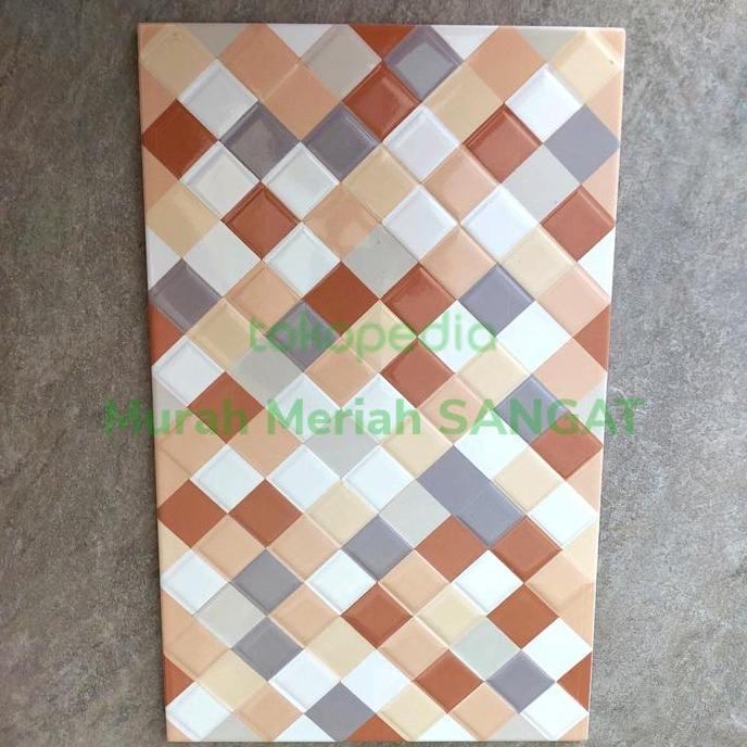 KERAMIK DINDING 25X40 PINK KEMBANG-PINK BUNGA KW1-KERAMIK LANTAI 25X40