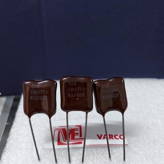 capacitor silver mica 6800 pf