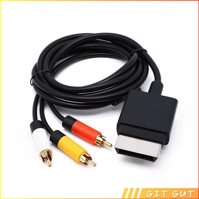 Ready XBOX 360 / XBOX 360 S Kabel Audio Video AV RCA Cable
