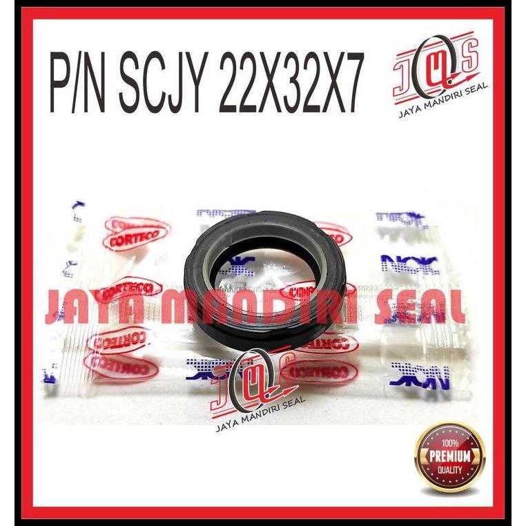 TERBARU OIL SEAL SCJY 22X32X7 22-32-7 22*32*7 TEFLON LUAR 