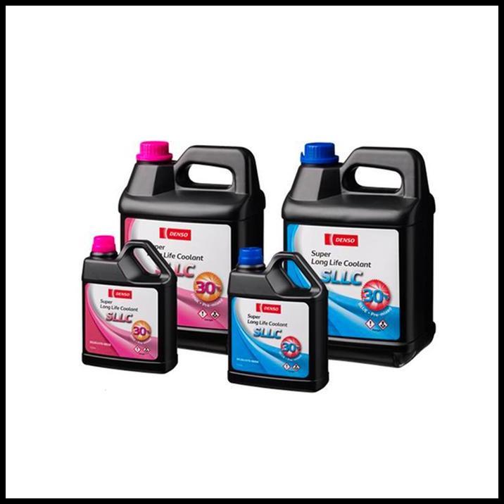 DISKON DENSO GENUINE SUPER LONG LIFE COOLANT 4L WARNA MERAH OFFICIAL STORE 