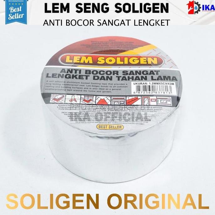 BOVANA Lem Seng / Lem Anti Bocor / Lem Seng Talang Asbes / Lem SOLIGEN / Lem Aquarium Kuat / Lem Ser