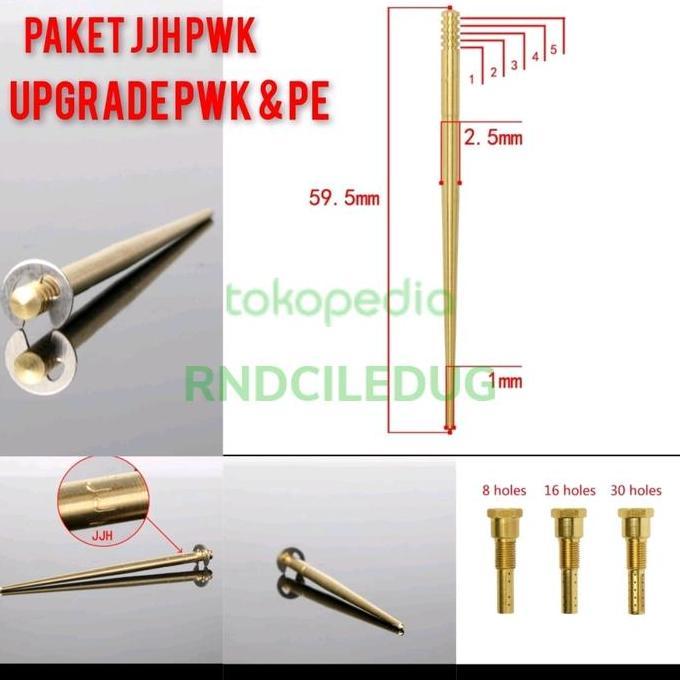 Paket upgrade karburator PE28 PWK 28 JJH + nozel sudco copy asli