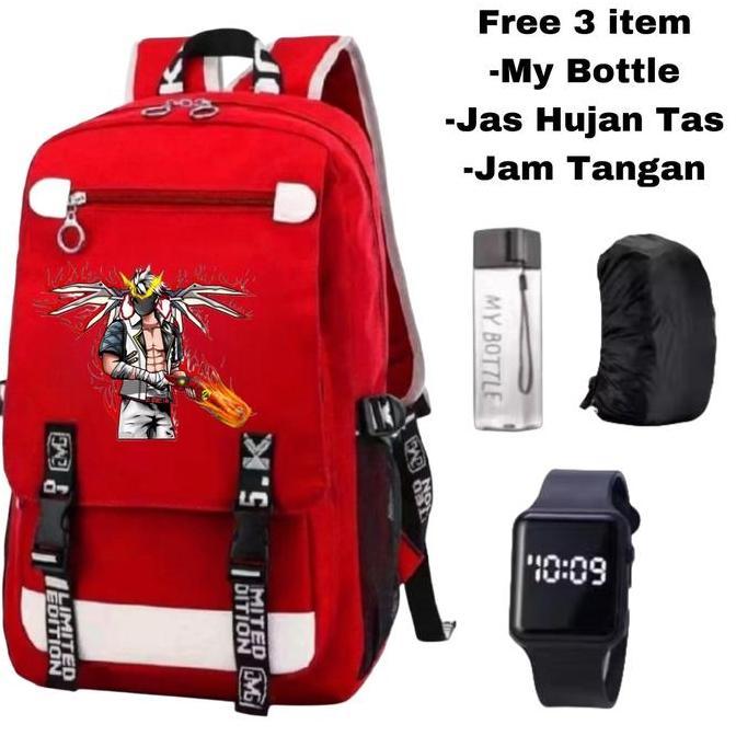BELI Tas Ransel Anime  Tas Sekolah Karakter Anime  Tas Ransel Karakter Superhero  Tas Ransel Bergamb