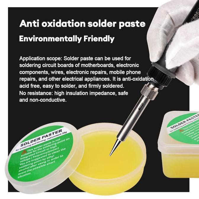 SYAUBAN Solder Las Kawat Perbaikan PCB Bahan Las Solder Anti-oksidasi