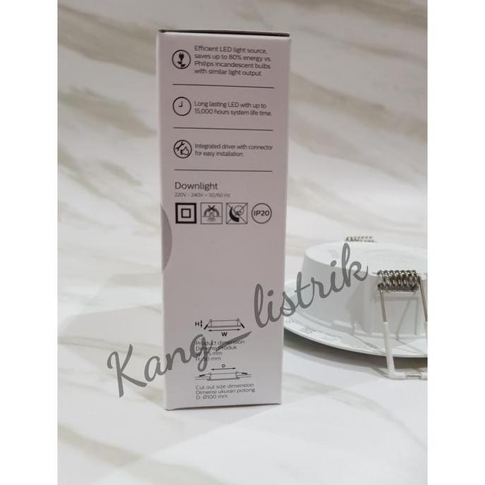 Lampu Downlight LED Philips DL190B 7 Watt / Philips Eridani