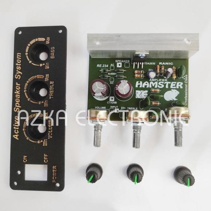 Kit Power Amplifier Mini TDA 2030 Mono Hamster
