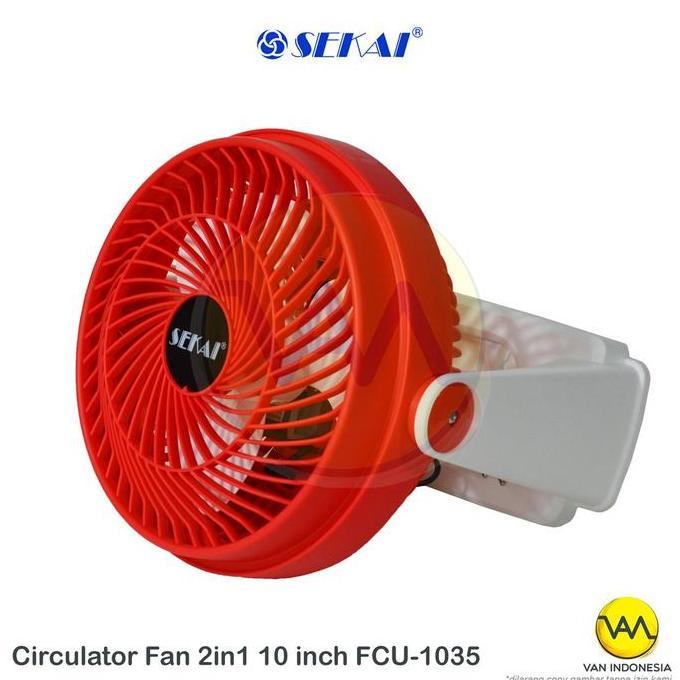 Kipas Angin Duduk 10 inch / Sekai Air Circulator Fan FCU 1035