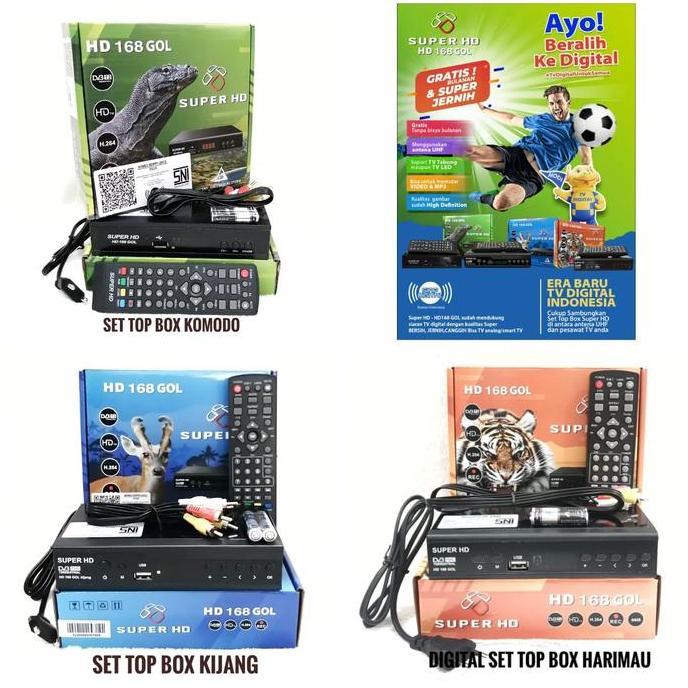 Set Top Box Digital - Set Top Box Antena Uhf Digital Antenna Tv