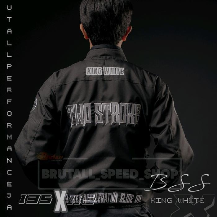 Jaket Two Stroke Brutall Vol 2 /Jaket Two Stroke Rx Series Original Dan Terpercaya