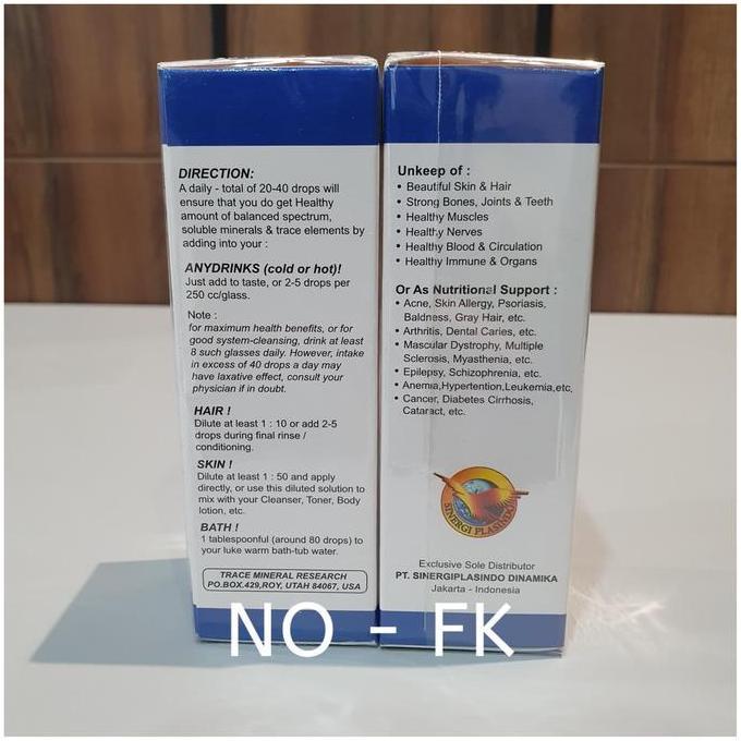 Kenk- Trace Mineral 1000 Drops Cmd 2 Oz 60Ml