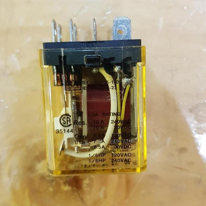 RELAY IDEC RH2B-UL 220V / RH2BUL 220-240VAC RH2B / RH2B-U