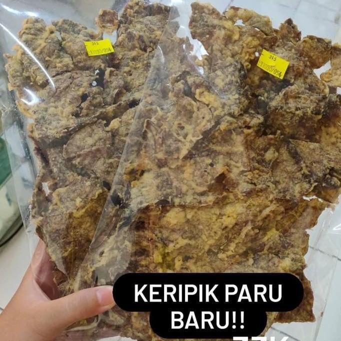 Keripik Paru Goreng/ Paru sapi / KERIPIK PARU/ PARU SAPI 200gr enak