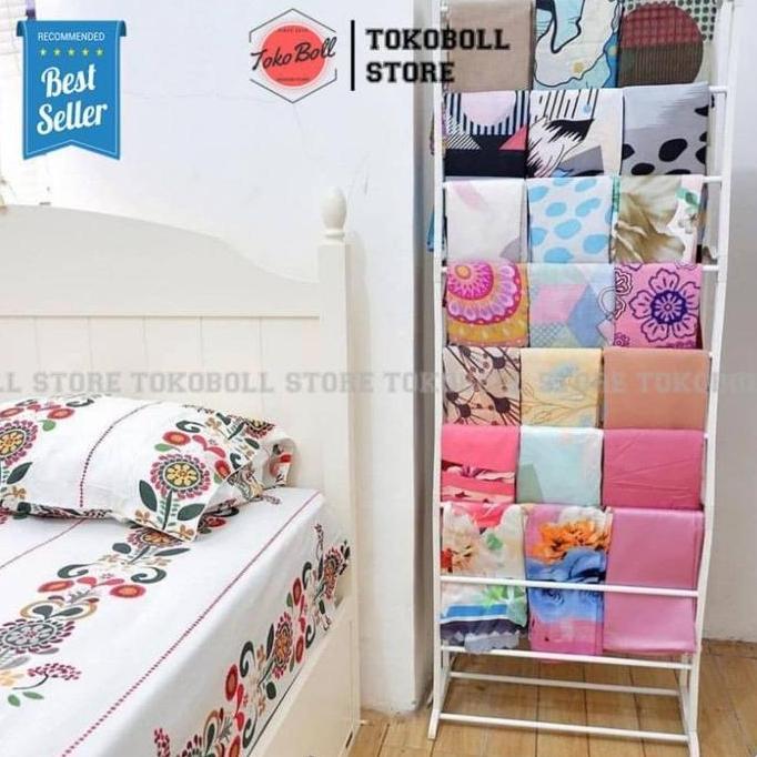 Tempat Penyimpanan Gantungan Jilbab Susun Kerudung Hijab Kerudung