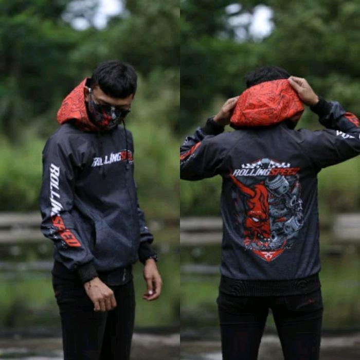 Jaket Raccing/Jaket Running/Jaket Bikers/Rolling Speed Sport Original Dan Terpercaya