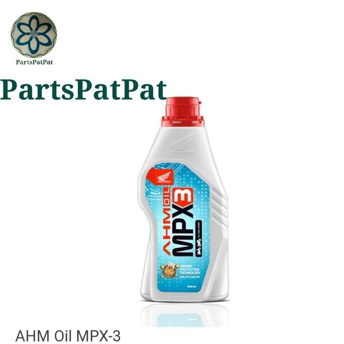 New- Oli Mesin Ahm Oil Oli Mpx3 Mpx 3 Mpx-3 08Lt 800Ml 20W40 20W-40 Asli