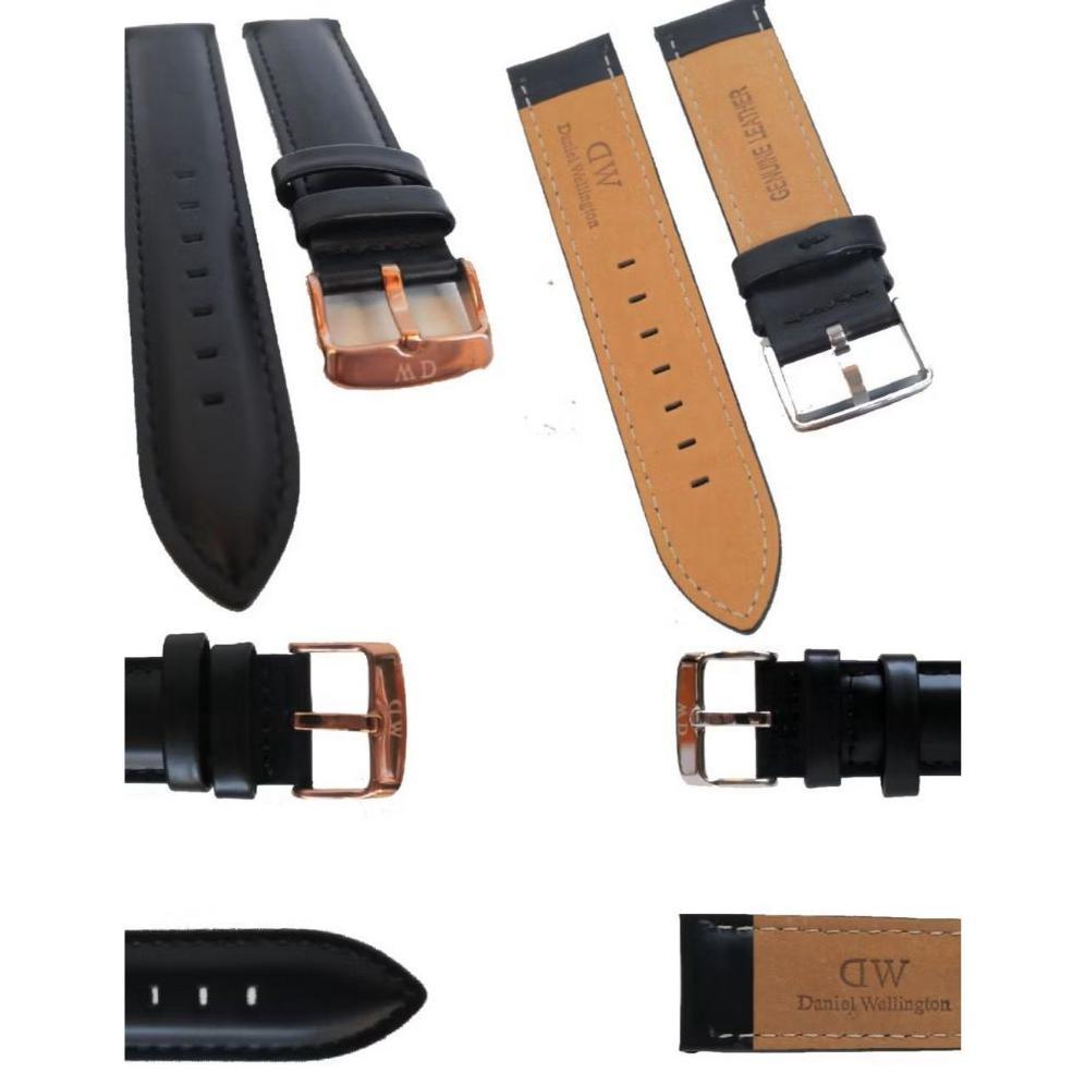 garansi strap dw kulit tali jam tangan kulit dw original bisa cod