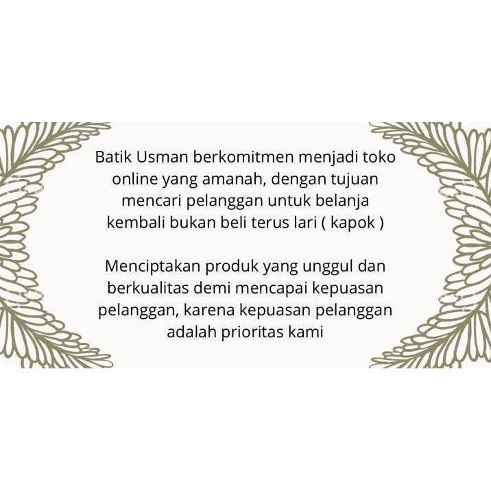 Berkualitas Batik Usman - Gamis Twill Rayon Premium Model Kancing Terbaru Jumbo Syari Kekinian Batik