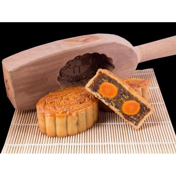 Kue Bulan Tausapia Gojinpia Telur 2 Sau Chong Singkawang / Tausapia Gojinpia Sau Chong Salted Egg AR