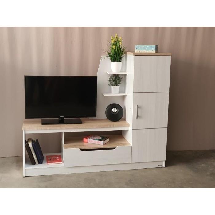 Buffet TV/ Meja TV Kaca Panjang Murah Meriah | 130
